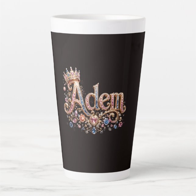 Adam Crown Custom Coffee Mug (Front)