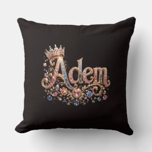 Adam Crown Decorative Throw Pillow