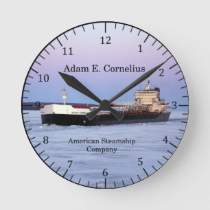 Adam E. Cornelius clock