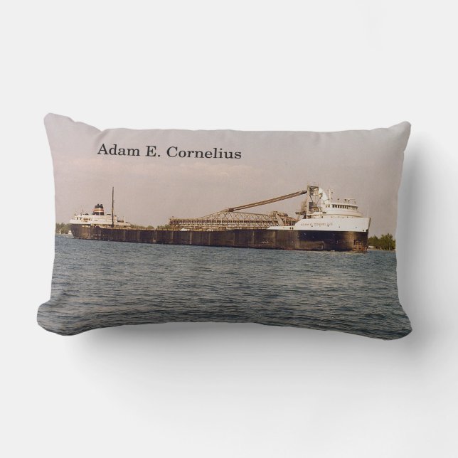 Adam E. Cornelius lumbar pillow (Front)