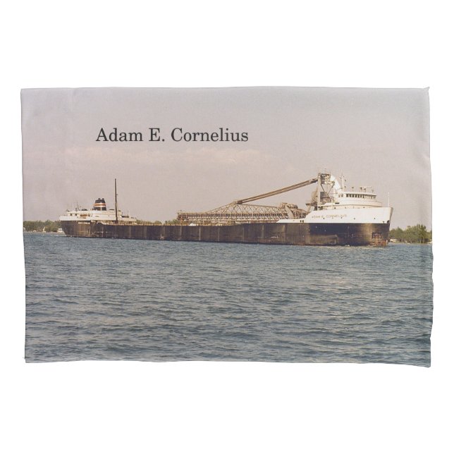 Adam E. Cornelius pillow case (Front)