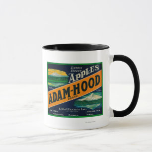 Adam-Hood Apple Crate LabelHood River, OR Mug