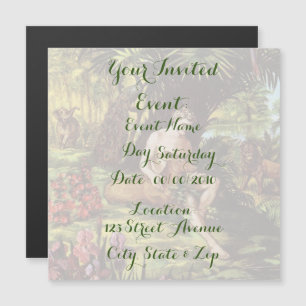 Adam in the Garden Magnetic Invitation