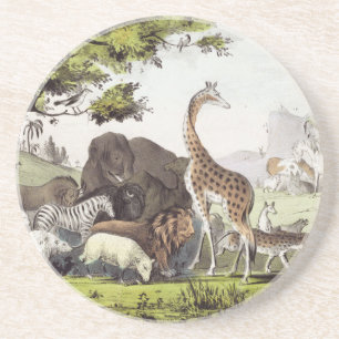 Adam Names the Creatures Coaster