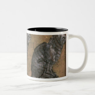 Adam naming the animals, of North Midlands Two-Tone Coffee Mug