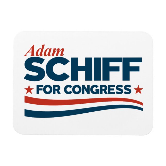 Adam Schiff Magnet (Horizontal)