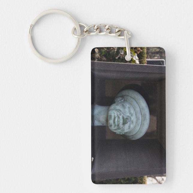 Adam - Sculpture On Rudolf Hausner's Grave Key Ring (Front)