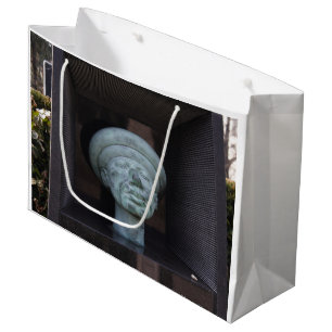 Adam - Sculpture On Rudolf Hausner's Grave Large Gift Bag