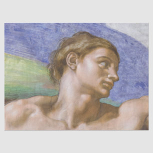 Adam, Sistine Chapel by Michelangelo Tissue Paper