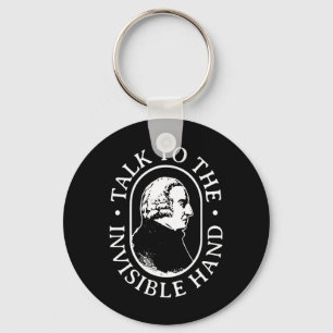 Adam Smith Talk To The Invisible Hand Economics Te Key Ring