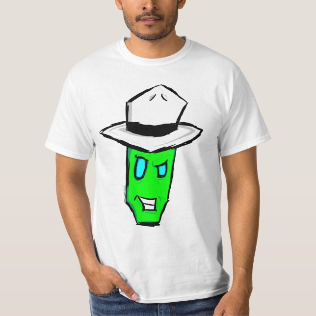Adam the Alien (Sketchy) T-Shirt (Front)