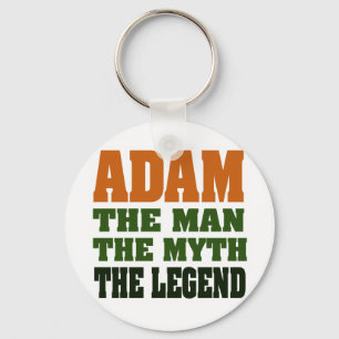 Adam - the Man, the Myth, the Legend! Key Ring