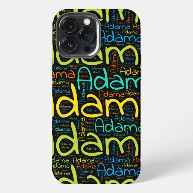 Adama iPhone Case (Back)