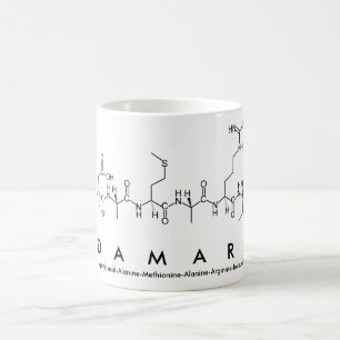 Adamaris peptide name mug
