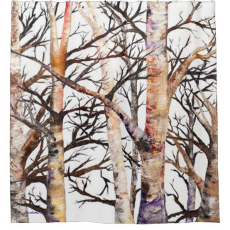 Adams Birch Shower Curtain