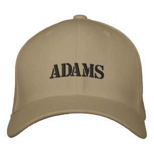 ADAMS EMBROIDERED HAT
