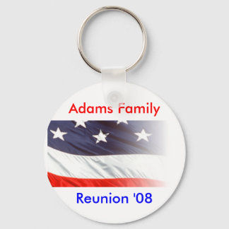 Adams Family Reunion Key Ring