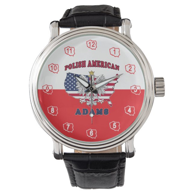 Adams Massachusetts Polish Watch (Front)