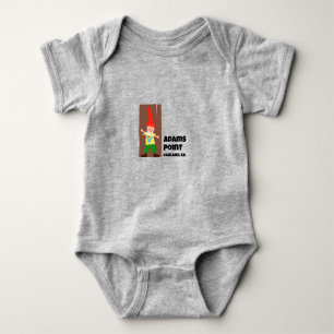 Adams Point Gnome Baby Bodysuit