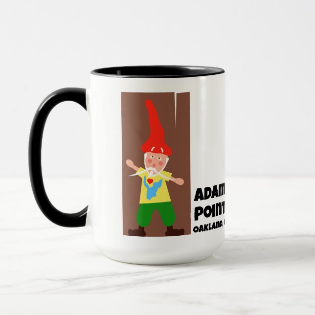 Adams Point Gnome Mug (Left)