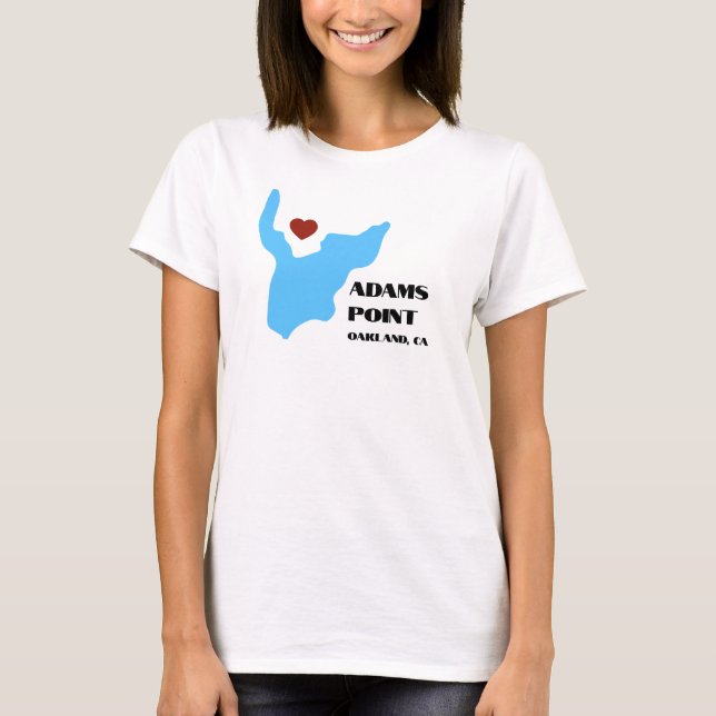 Adams Point / Lake Merritt T-Shirt (Front)