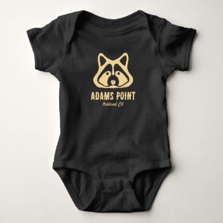 Adams Point Racoon Baby T-Shirt Baby Bodysuit
