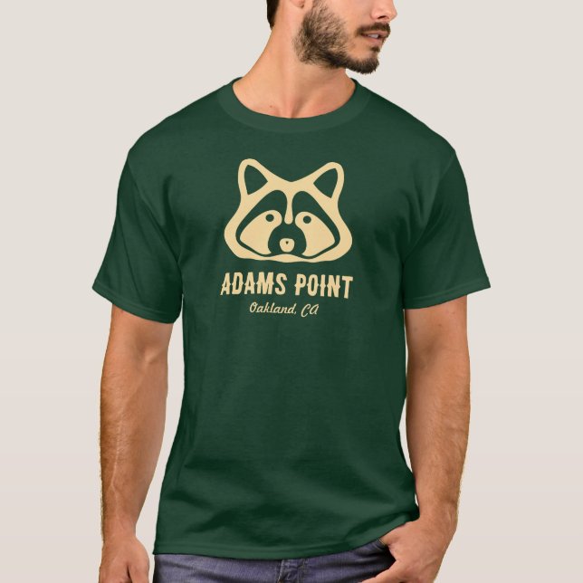 Adams Point Racoon T-Shirt (Front)