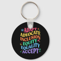 Adapt Advocate Inclusion Equity Equality Autism Aw