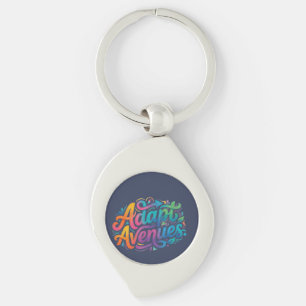 Adapt Avenues – Modern Inspirational Typography T- Key Ring