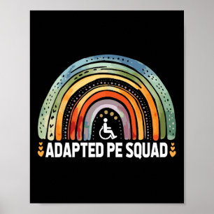 Adapted Pe Squad Ck To School Teacher Adapted Pe Poster