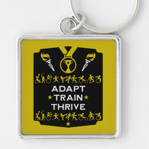 Adaptive Disabled Sports Gift Key Ring