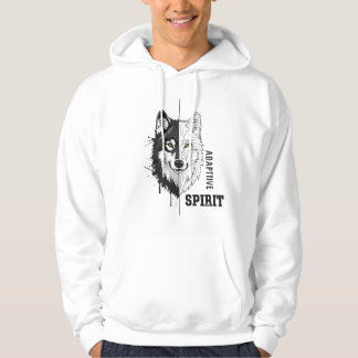 Adaptive Spirit Wolf Men's Hoodie