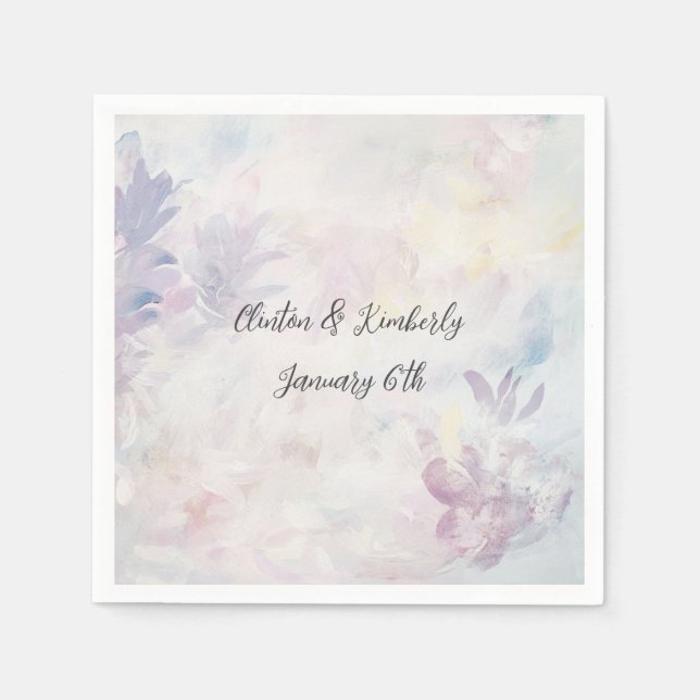 Adara Customisable Paper Napkins (Front)