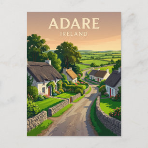 Adare Ireland Postcard
