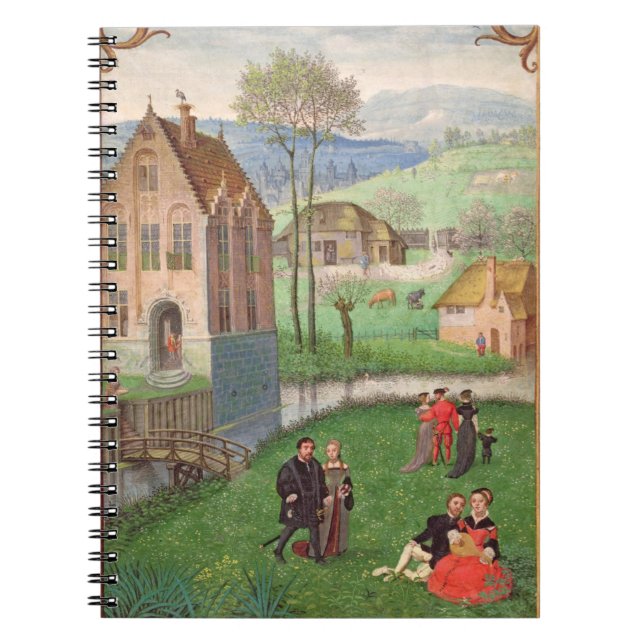 Add 18855 April: courting couples, from a Book of (Front)