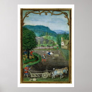 Add 18855 October: ploughing and sowing, from a Bo Poster