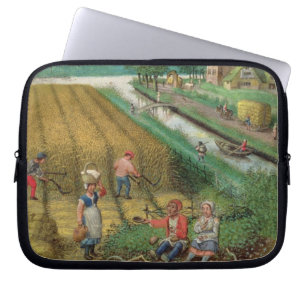 Add 18855 September: harvesting, ploughing and sow Laptop Sleeve