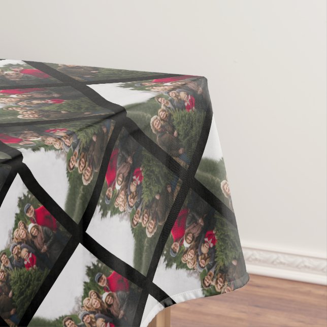 Add 1 Photo and Make a Pattern Custom Tablecloth (In Situ)