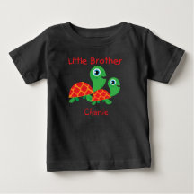 Add a Name Customised Turtles Little Brother