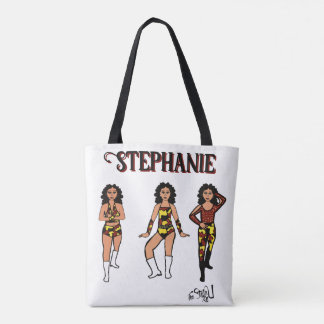 Add a Name Dancer Red Yellow Camo #2 Tote Bag