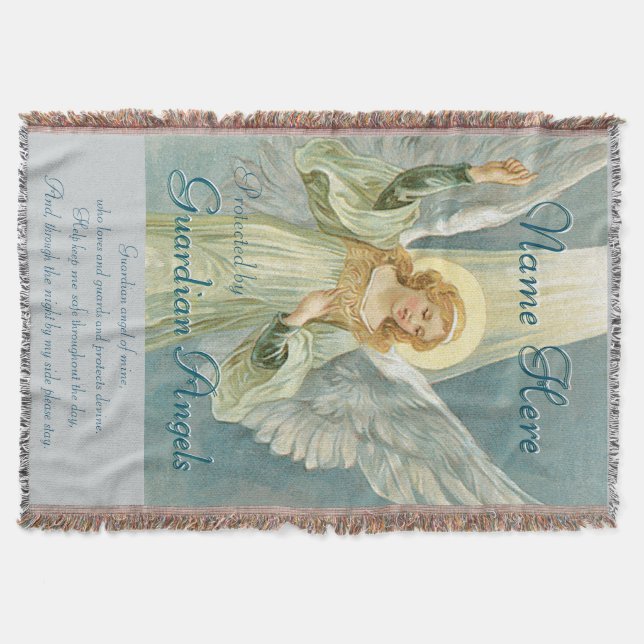 Add a Name | Guardian Angel Blanket (Front)