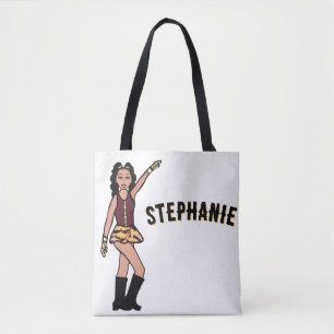 Add A Name Maroon Tiger Style #4 Tote Bag