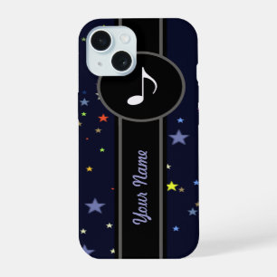 add a name / music note iPhone 15 case