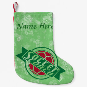 Add A Name To Soccer Coach Christmas Stocking