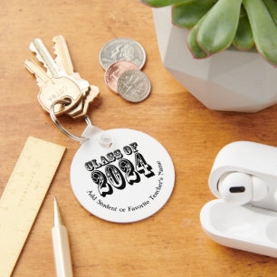 Add-a-Photo Class of 2024 Graduation Key Ring