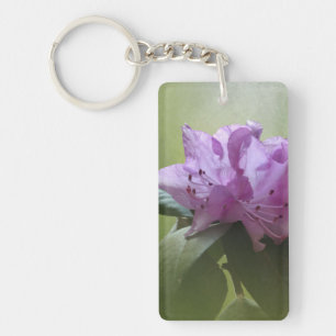 add a photo flower key chain