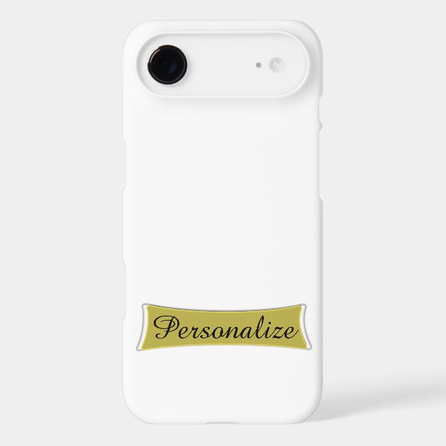 Add A Photo Or Background & Name Samsung S5 Case (Back)