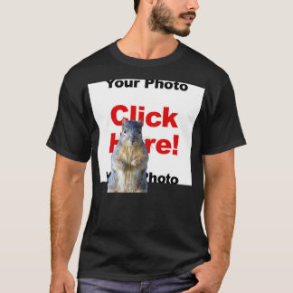 Add A Squirrel Custom Photo T-Shirt