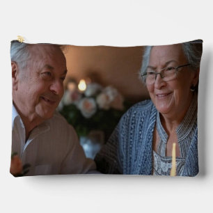 Add Anniversary Photo Customise Accessory Pouch