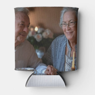 Add Anniversary Photo Customise Can Cooler